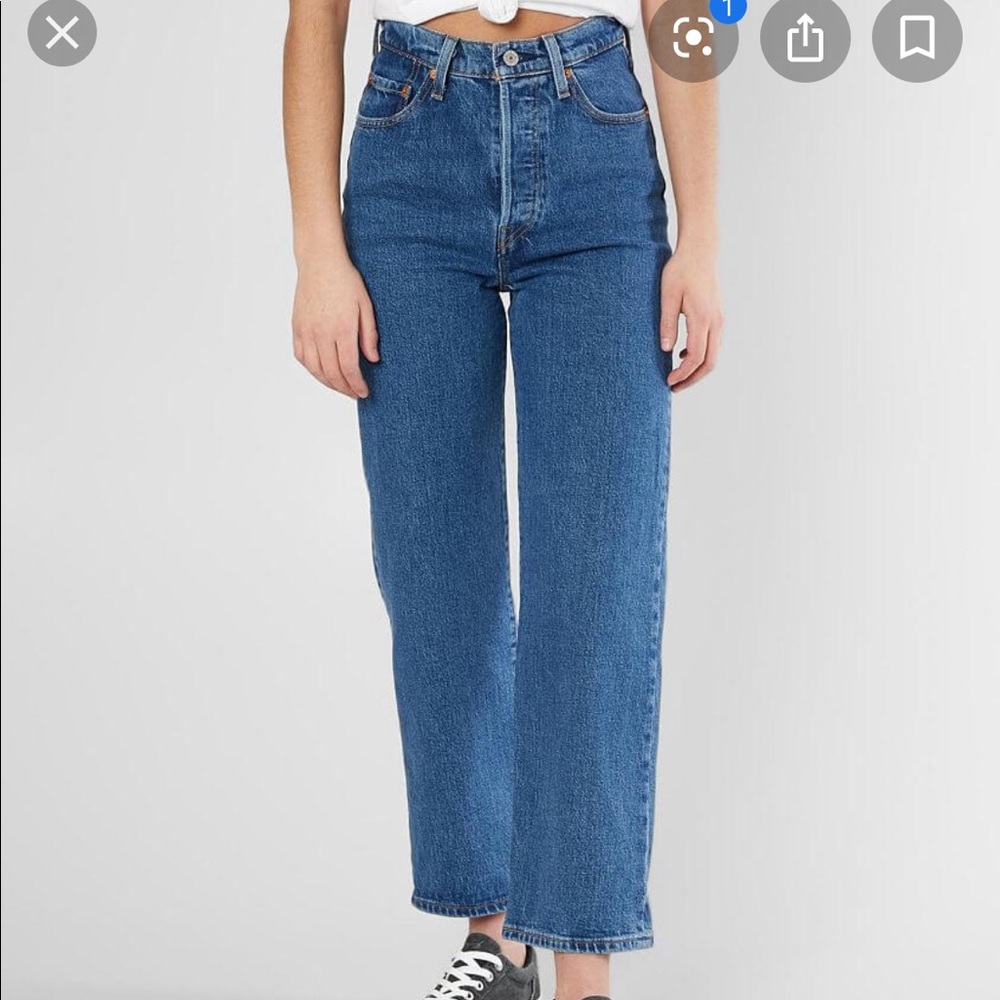 Rib cage Straight Jeans